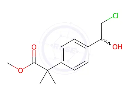 Chemical structure of Bilastine Impurity 28