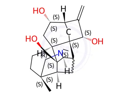 Chemical structure of 12-Epinapelline