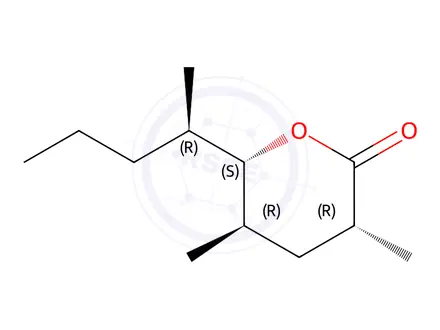 Chemical structure of (-)-Invictolide