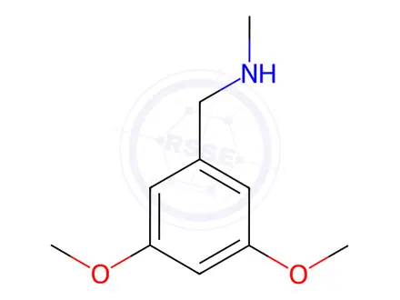 Chemical structure of (3,5-Dimethoxybenzyl)methylamine