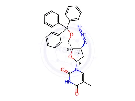Chemical structure of Zidovudine Impurity 6