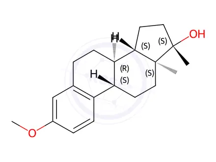 Chemical structure of Promestriene Impurity 1