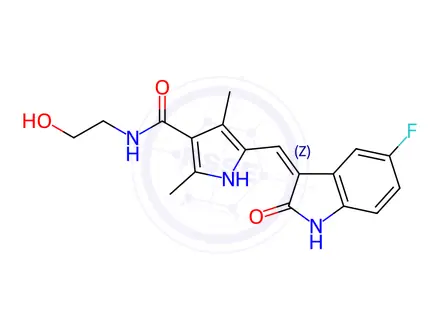 Chemical structure of Sunitinib Impurity 22
