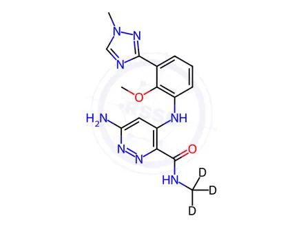 Chemical structure of Deucravacitinib Impurity 7