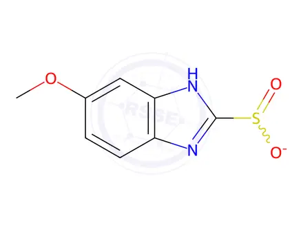 Chemical structure of Esomeprazole Impurity 25
