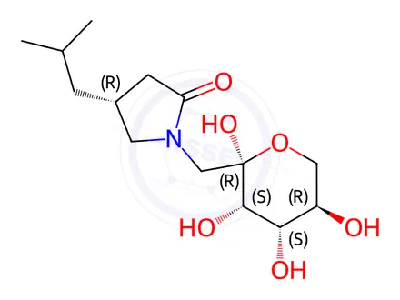 Chemical structure of Pregabalin Impurity PD0310806
