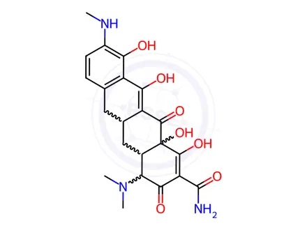 Chemical structure of Minocycline Impurity 19