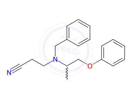 Chemical structure of Phenoxybenzamine Impurity 16