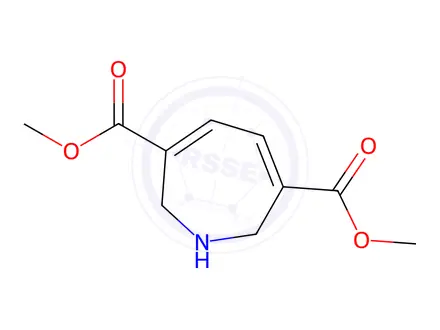 Chemical structure of 2,7-Dihydro-1H-azepine-3,6-dicarboxylic acid dimethyl ester