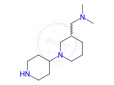 Chemical structure of 1-([1,4'-Bipiperidin]-3-yl)-N,N-dimethylmethanamine