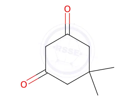 Chemical structure of Cyclohexane Impurity 108 (Dimedone)