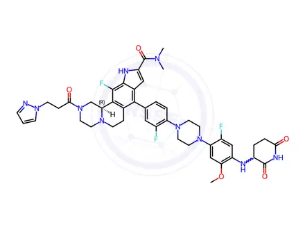 Chemical structure of Eravacycline Impurity 15