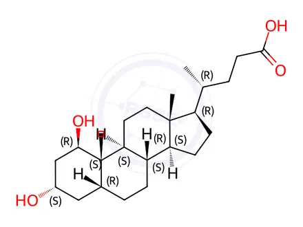 Chemical structure of Cholic Acid Impurity 5
