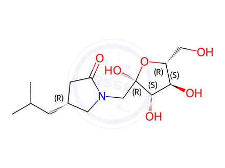 Chemical structure of Pregabalin Impurity 25 (PD 310887)
