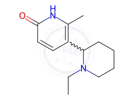 Chemical structure of 5-(1-Ethylpiperidin-2-yl)-6-methylpyridin-2(1H)-one