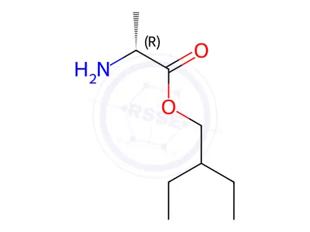 Chemical structure of Remdesivir Impurity 13