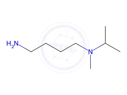 Chemical structure of (4-aminobutyl)(methyl)(propan-2-yl)amine