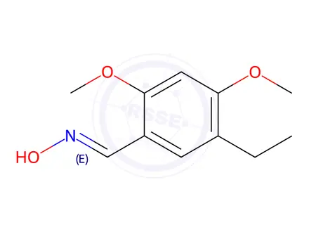 Chemical structure of Benzaldehyde, 5-ethyl-2,4-dimethoxy-, oxime (9CI)