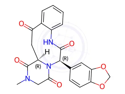 Chemical structure of Tadalafil EP Impurity H