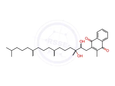Chemical structure of Vitamin K1 Impurity 33