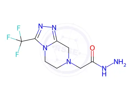 Chemical structure of Sitagliptin Impurity 90
