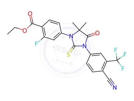 Chemical structure of Enzalutamide Impurity 71