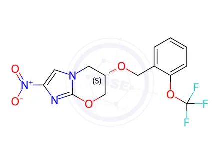 Chemical structure of Pretomanid Impurity 6