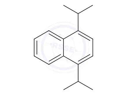 Chemical structure of 1,4-Diisopropylnaphthalene