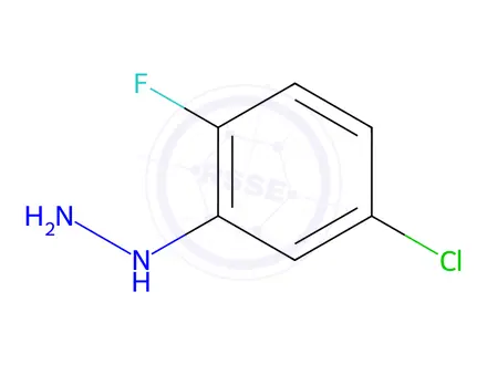 Chemical structure of (5-Chloro-2-fluorophenyl)hydrazine