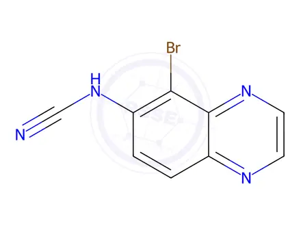 Chemical structure of Brimonidine Tartrate Impurity 4