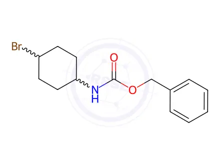 Chemical structure of Benzyl (4-bromocyclohexyl)carbamate