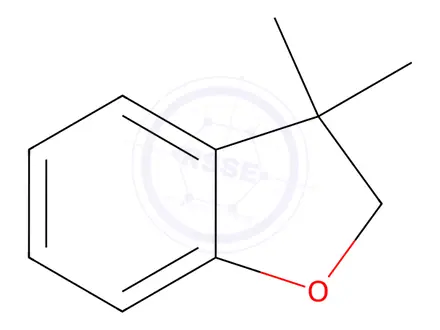 Chemical structure of 3,3-Dimethyl-2,3-dihydrobenzofuran