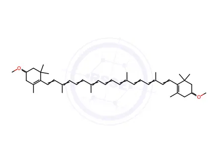 Chemical structure of Zeaxanthin Impurity 13