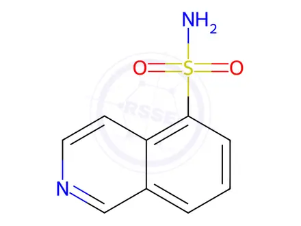 Chemical structure of Isoquinoline-5-sulfonamide