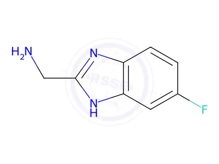Chemical structure of (6-Fluoro-1H-benzo[d]imidazol-2-yl)methanamine