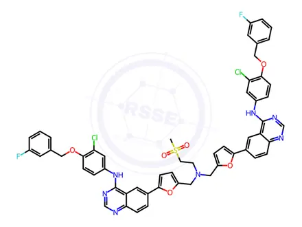 Chemical structure of Lapatinib Impurity 8