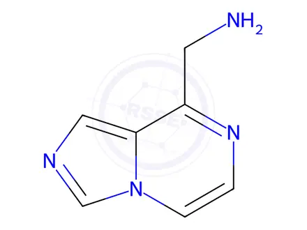 Chemical structure of Imidazo[1,5-a]pyrazine-8-methanamine
