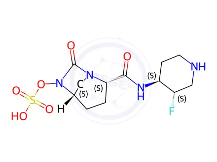 Chemical structure of Relebactam Impurity 30