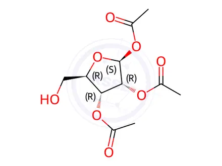 Chemical structure of Ribavirin Impurity 18
