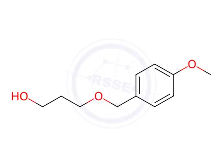 Chemical structure of 3-[(4-Methoxybenzyl)oxy]propan-1-ol