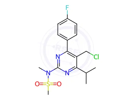 Chemical structure of Rosuvastatin Impurity 209