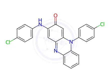 Chemical structure of Clofazimine Impurity 3