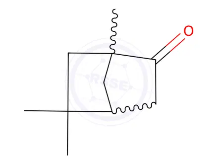 Chemical structure of Camphor Impurity 37