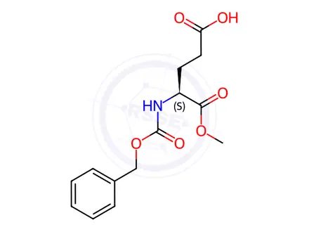 Chemical structure of Dicyclohexylamine(S)-4-(((benzyloxy)carbonyl)amino)-5-methoxy-5-oxopentanoate
