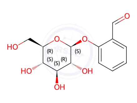 Chemical structure of Helicin