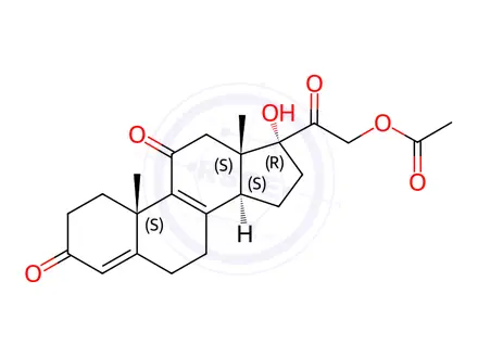 Chemical structure of Hydrocortisone Impurity 41