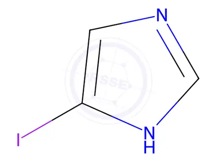 Chemical structure of 4-Iodoimidazole