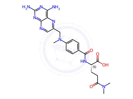 Chemical structure of Methotrexate Impurity 19
