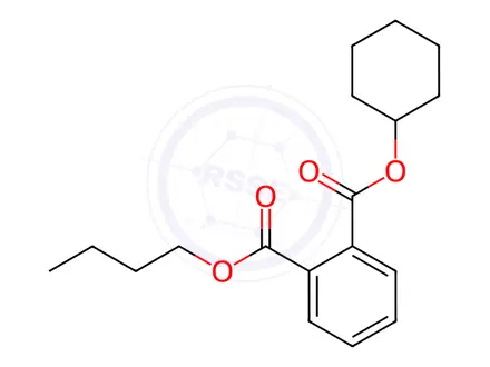 Chemical structure of Phthalic acid,butylcyclohexyl ester