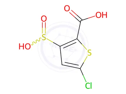 Chemical structure of Lornoxicam Impurity 5